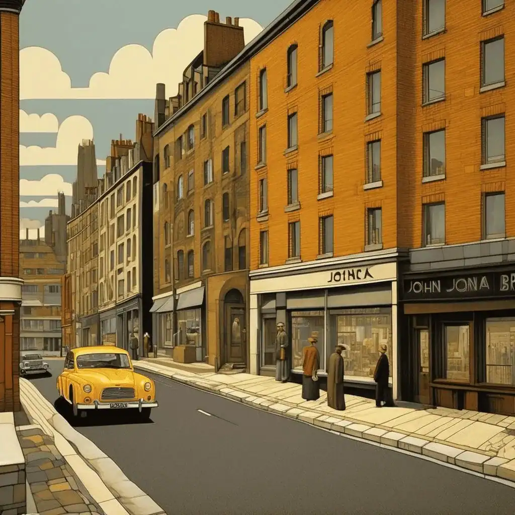 The unmade road – John Brack
