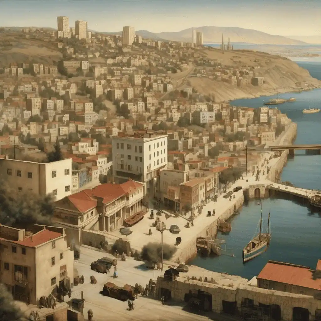 Tiberias – George Washington Lambert