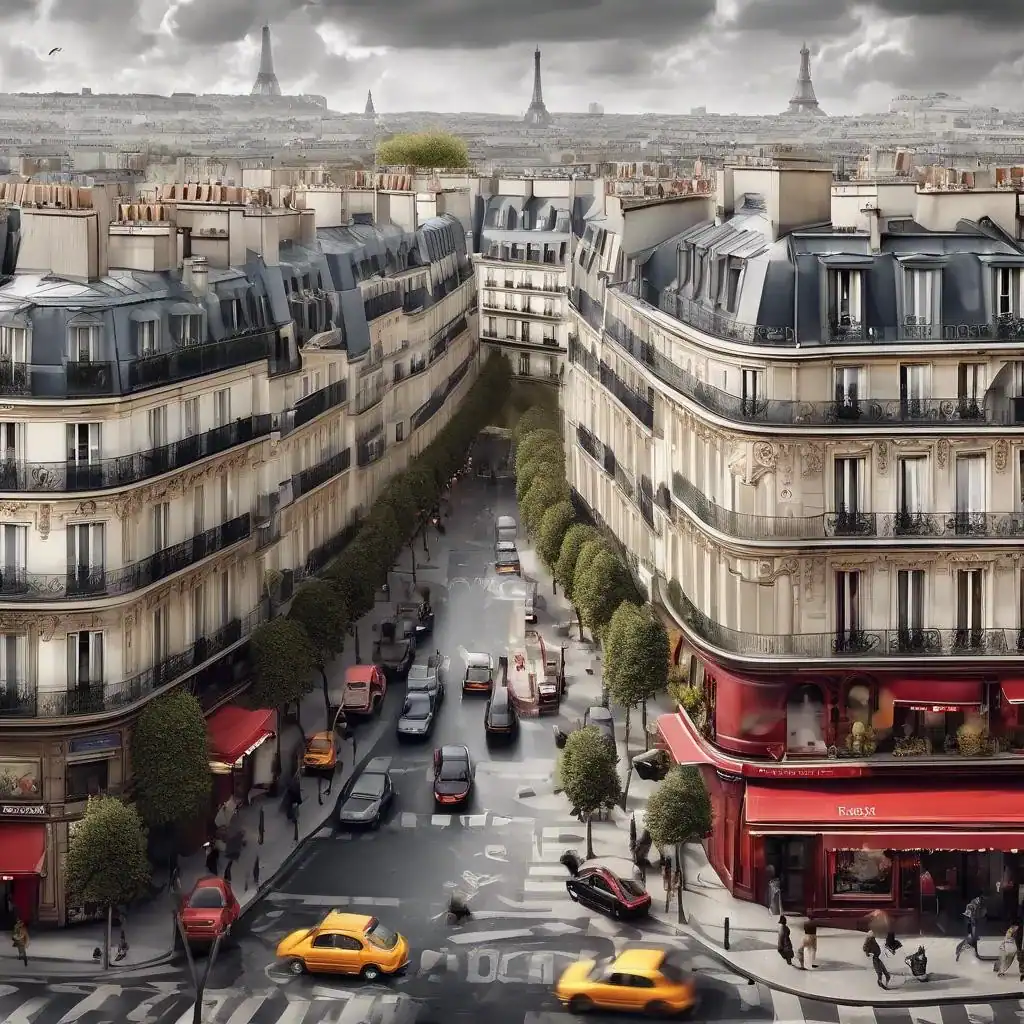 Pigalle Square in Paris – Józef Mehoffer