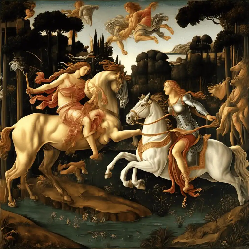 Pallas and Centaur – Sandro Botticelli