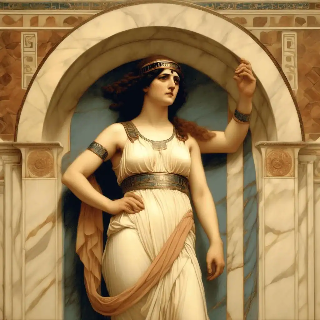 The Delphic Oracle – John William Godward